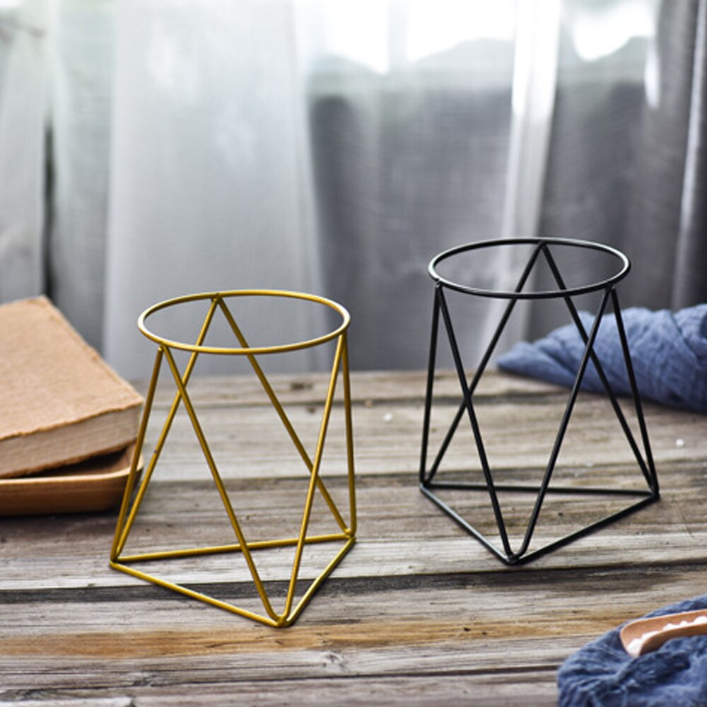 Nordic Geometric Ceramic Planter