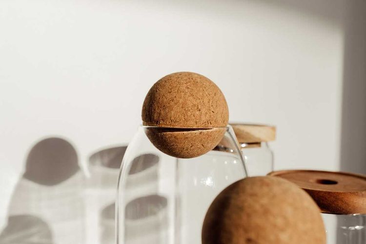 Contemporary Glass Storage Jars