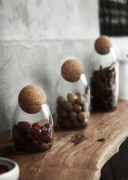 Contemporary Glass Storage Jars