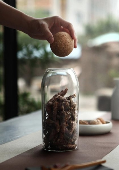 Contemporary Glass Storage Jars