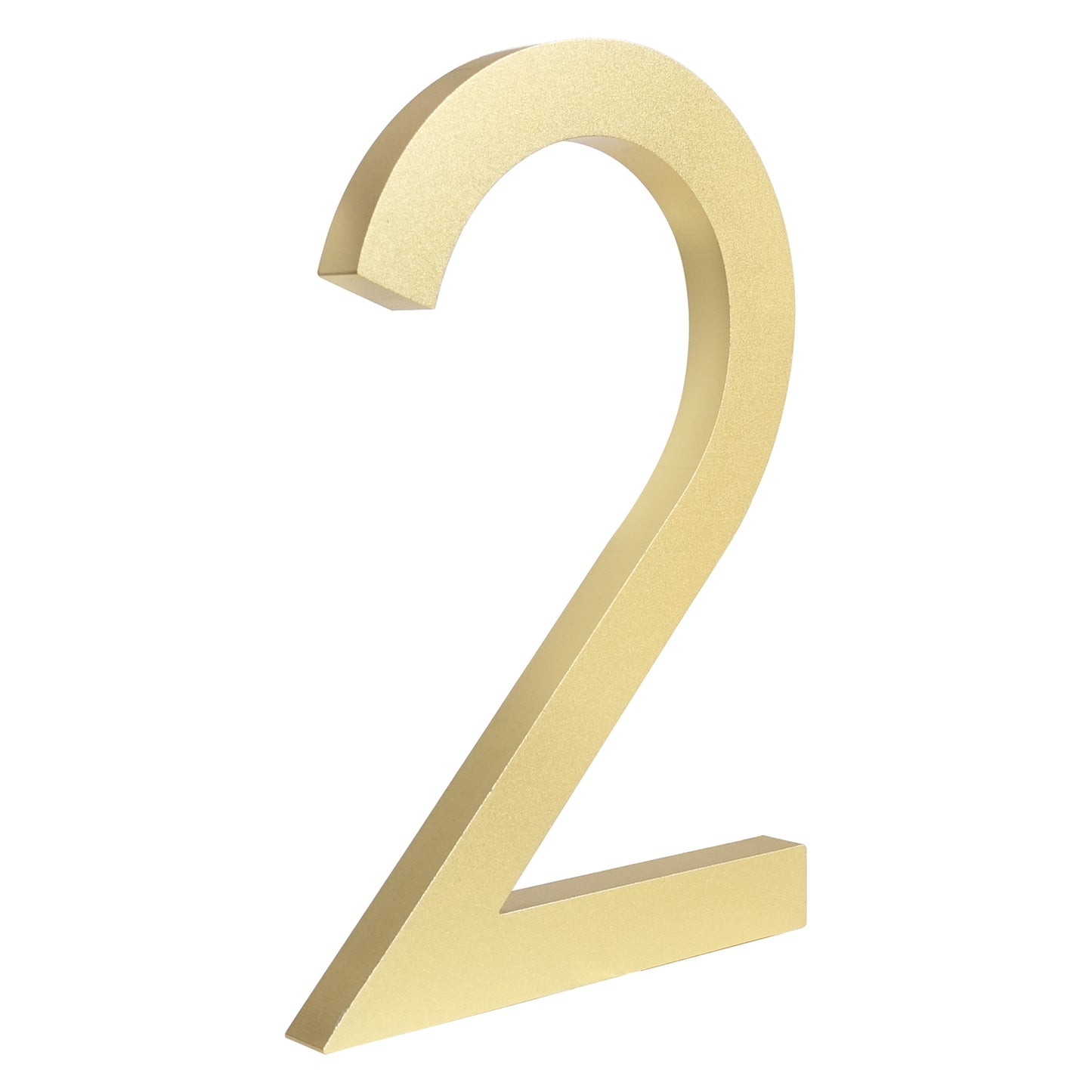 Hudson - Gold - Floating House Number