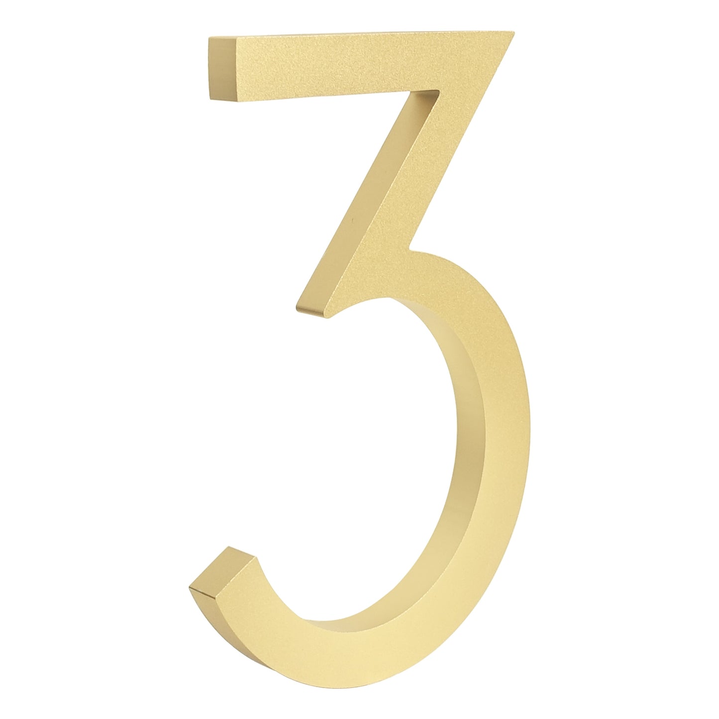 Hudson - Gold - Floating House Number