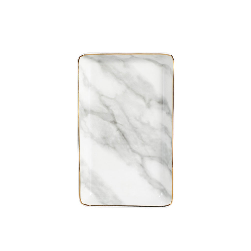 Nordic Ceramic Marble Tray