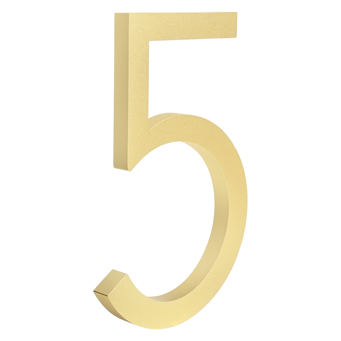 Hudson - Gold - Floating House Number