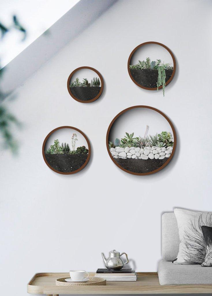 Contemporary Nordic Hanging Wall Vase