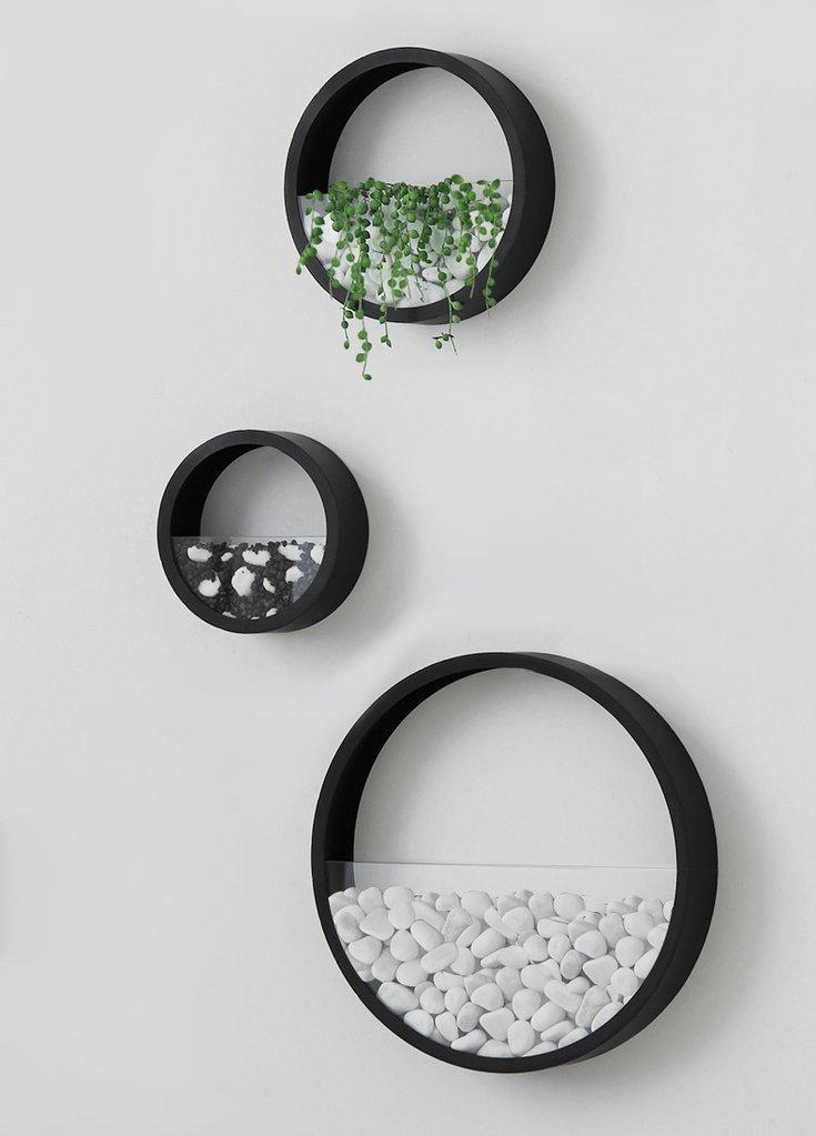 Contemporary Nordic Hanging Wall Vase