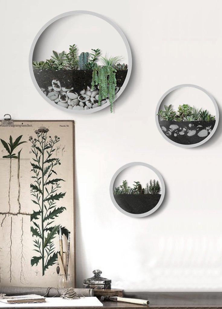 Contemporary Nordic Hanging Wall Vase