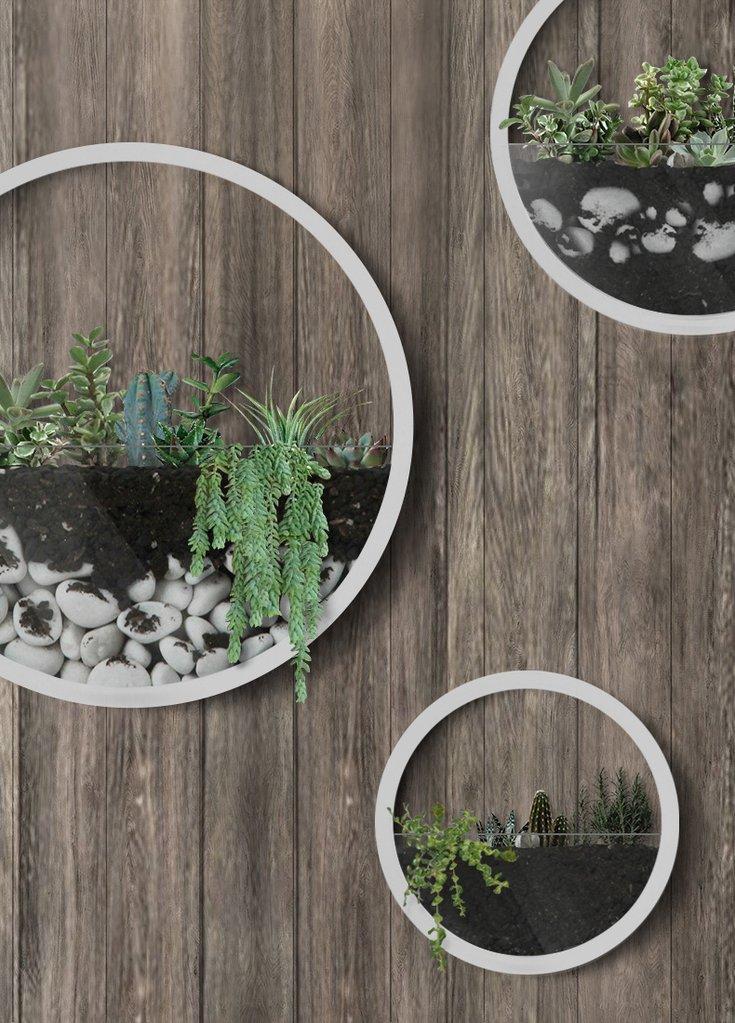 Contemporary Nordic Hanging Wall Vase
