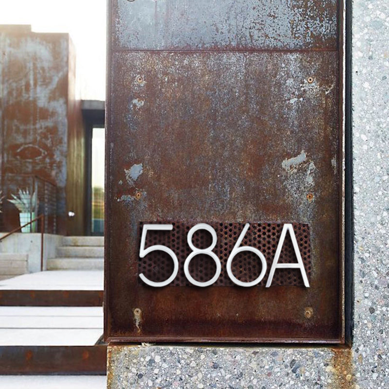 Floating House Numbers