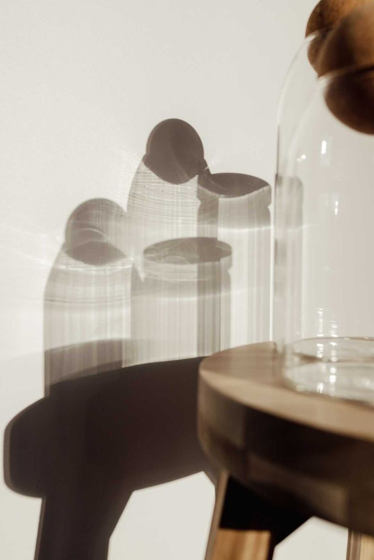 Contemporary Glass Storage Jars