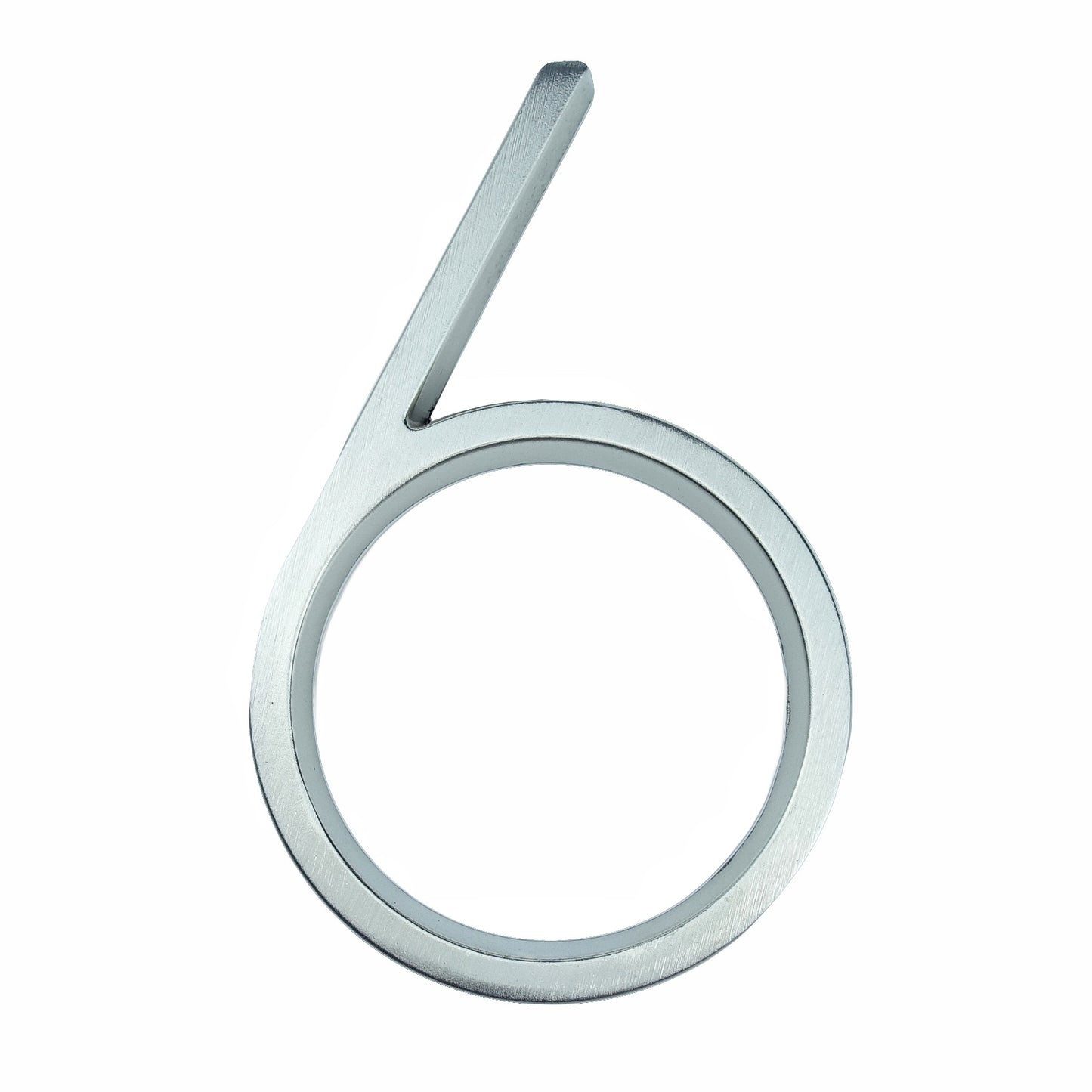 Floating House Numbers - Silver